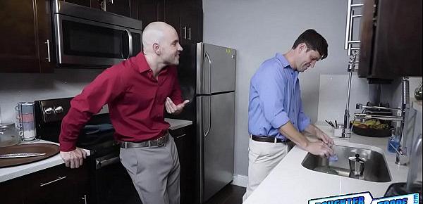  Dads Duncan Saint and Preston Parker fucks each others hot stepdaughters